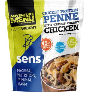 Adventure Menu® - Cvrčšie proteínové penne s kuracím mäsom 400 g