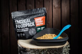 Dehydrované jedlo Tactical Foodpack® kurča na karí s ryžou