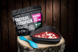 Dehydrované jedlo Tactical Foodpack® polievka z červenej repy s feta syrom