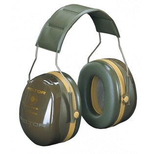 Mušľové chrániče sluchu 3M® PELTOR® Bull's  Eye III™  - armádna zelená