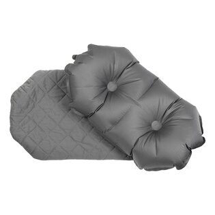 Nafukovací vankúš Luxe Pillow Klymit® - sivý
