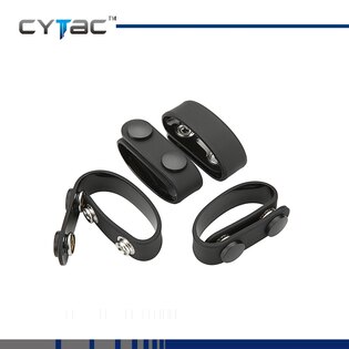 Zaisťovacie spony Duty Gear na služobný opasok Cytac® 4 kusy - čierne